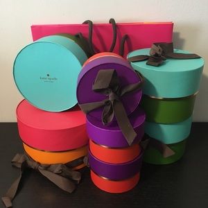 EMPTY Kate Spade jewelry / accessories boxes bag